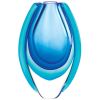 Accent Plus Ocean Blue Art Glass Vase