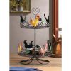 Accent Plus Rooster Two-Tier Countertop Kitchen Rack