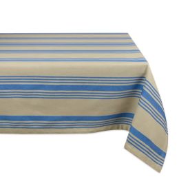 DII Sailor Striped Tablecloth - 52 inches square