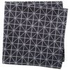 DII Black and White Geometric Cloth Napkins - Set of 6