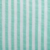 DII Aqua Striped Seersucker Round Tablecloth - 70 inches