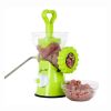 Meat Mincer Manual Meat Grinder Hand-Cranked Suction Base for Home Kitchen Grind Meat Sausage Cookies Vegetables