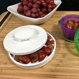 Non-Slip Rapid Slicer Food Cutter Tomatoes Grapes Olives Chicken Shrimp Strawberries Salads Gadget Holder for Slicing All Different Foods Easily