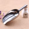 Multipurpose 2 PCS Stainless Steel Small and Large Ice Scooper for Freezer Ice Machine Maker Candy Scoop Flour Spoon Shovel Ice Cream Scoop Antique Ic
