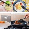 10-Piece Cooking Utensils Set Kitchen Utensil Including Silicone Spatula, Non-Stick, Non-Scratch, Cooking Utensils Set