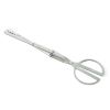 Folding Tongs Scissor Shape Tong Mini Outdoor Barbecue Tool Stainless Steel Pickup Tool Garbage Clip Charcoal Clip Food Clip