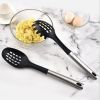 Non Stick Cookware Kitchen Utensils Tool with Stainless Steel Handle Silicone Set 7 Pieces Heat-Resistant Cooking Utensils Set Kitchenware