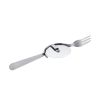 Pizza Cutter Knife with Fork Stainless Steel Portable Dual-Use for Pizza, Pies, Waffles and Dough Cookies Baking Tools