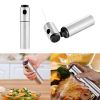 Olive Oil Sprayer Refillable Stainless Steel Wine, Oil and Vinegar Pump Sprayer for Cooking, Salad Oil Dressing, Baking, BBQ, Grilling and Roasting 10