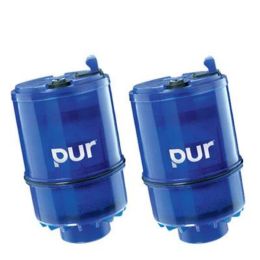 Pur Advanced Faucet Mount MineralClear Replacement Water Filter, 2 Pack
