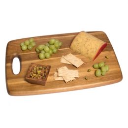 Lipper Acacia Cutting Board with Cut Out Handle, Large