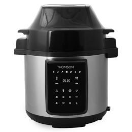 THOMSON TFPC607 6.3-Qt. Digital Multi-Use Pressure Cooker and Air Fryer with Cooking Accessories