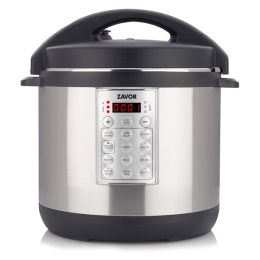 Zavor Select 6Qt Electric Pressure Cooker & Rice Cooker Brushed Stainless Steel