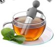Cute Tea Infuser Man for Loose Tea Stainless Steel Man Shape Loose Leaf Tea Steeper Ball Strainer Non-Toxic Easy to Use and Clean