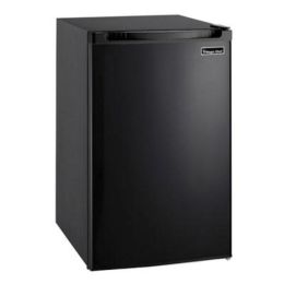 Magic Chef 4.4 cu. ft. Mini Refrigerator (Color: black, Country of Manufacture: China, Material: Glass)